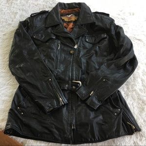 VINTAGE Harley Davidson Leather Jacket -XL